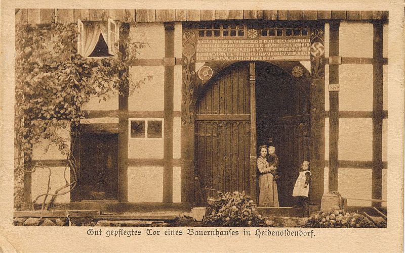 Heidenoldendorf Nr. 44 Postkarte : Sammlung Herbert Penke 
