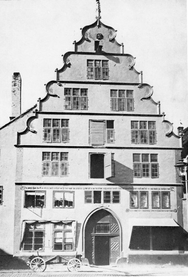 Lemgo Mittelstraße 56, Haus des Bürgermeisters Koch,