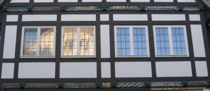 Lemgo Mittelstrasse 1583: Foto Herbert Penke