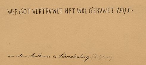 Schwalenberg Nr.159 Mittelstr. 159 (1595):